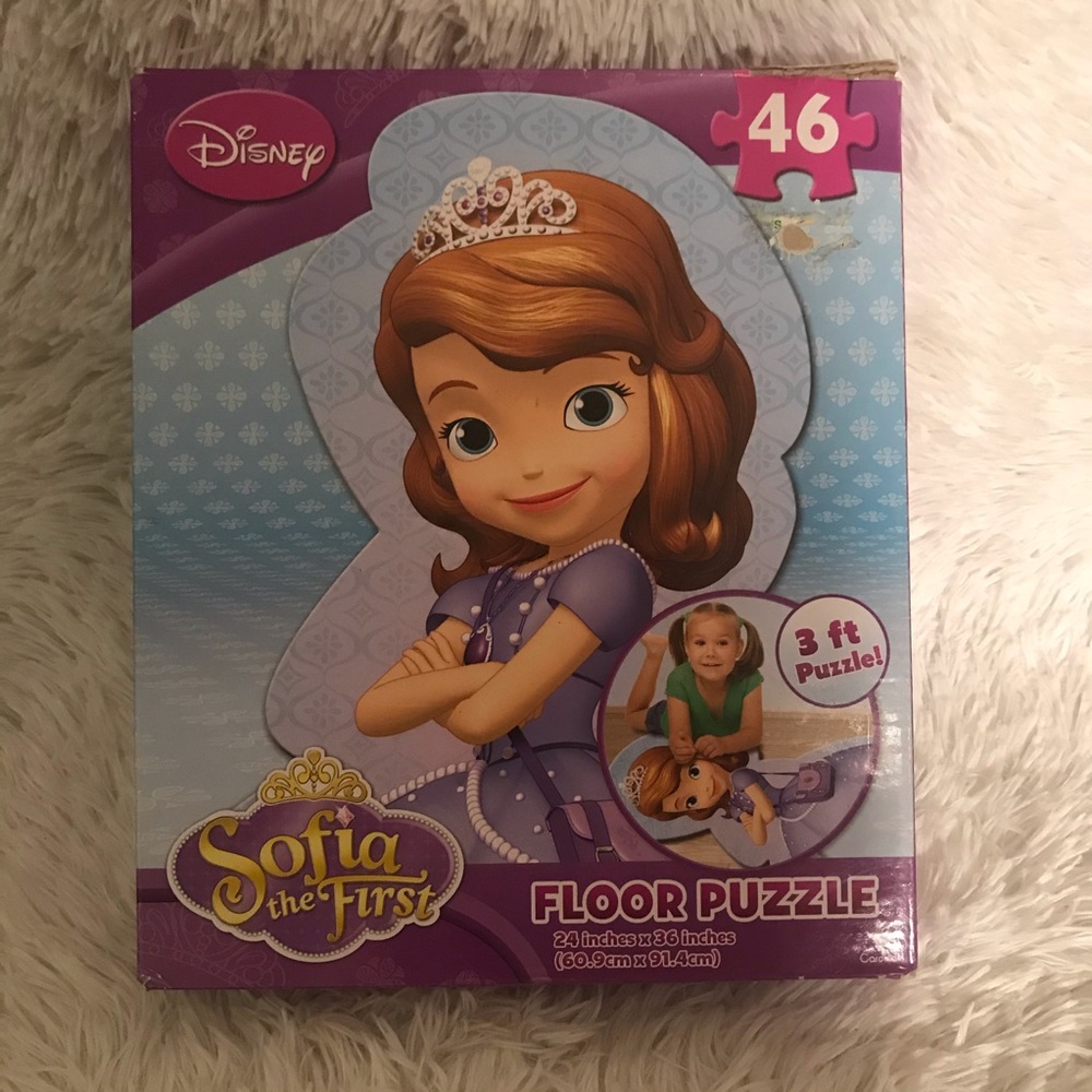 Disney Sofia 3ft floor puzzle 46 pieces